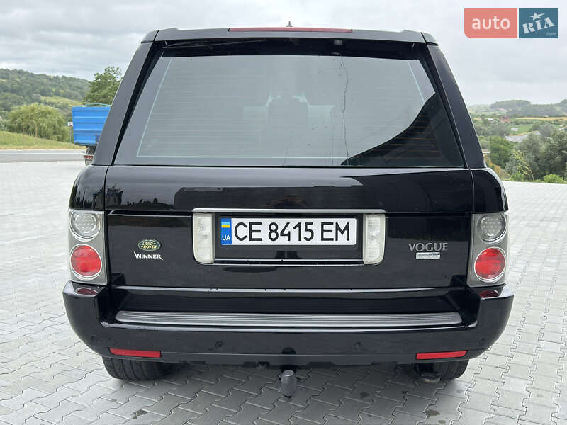 Внедорожник / Кроссовер Land Rover Range Rover 2008 в Черновцах