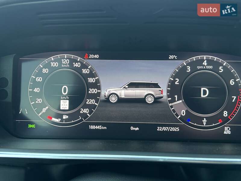 Внедорожник / Кроссовер Land Rover Range Rover 2020 в Тернополе