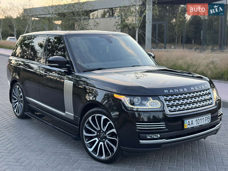 Позашляховик / Кросовер Land Rover Range Rover 2016 в Києві фото 4 Позашляховик / Кросовер Land Rover Range Rover 2016 в Києві