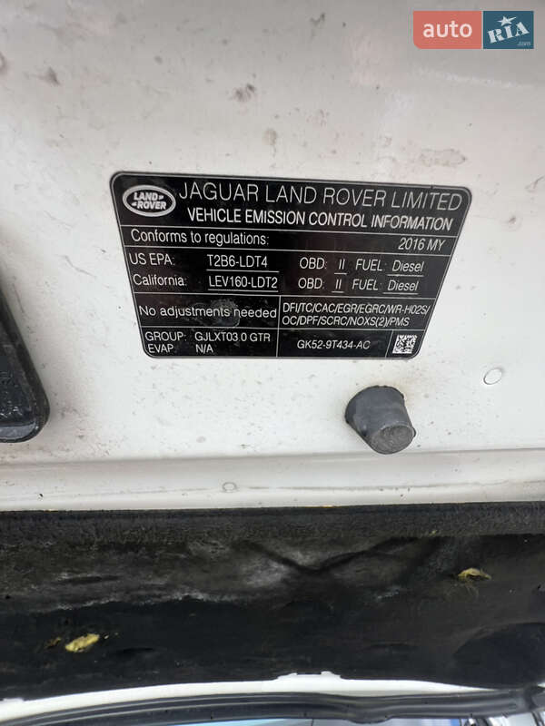 Внедорожник / Кроссовер Land Rover Range Rover 2015 в Дубно