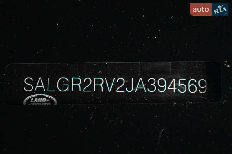 Позашляховик / Кросовер Land Rover Range Rover 2018 в Одесі