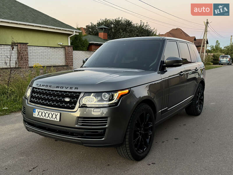 Внедорожник / Кроссовер Land Rover Range Rover 2015 в Житомире