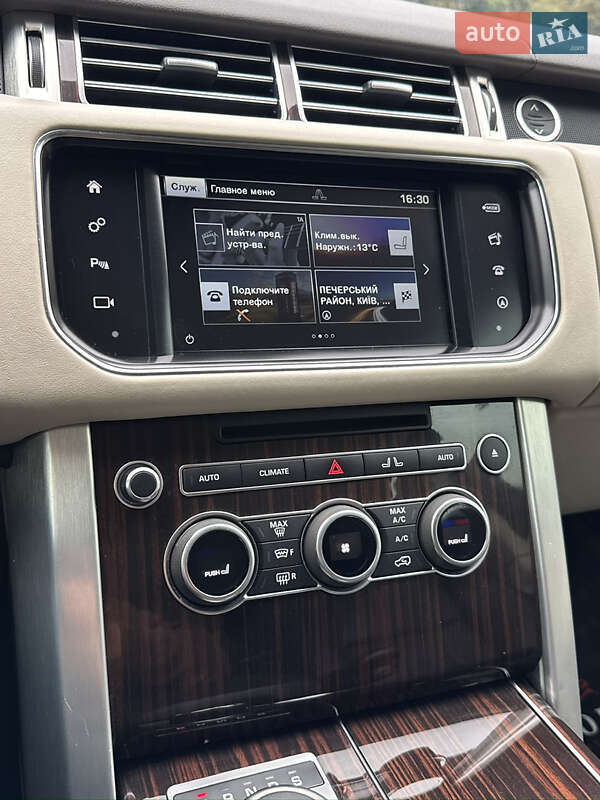 Позашляховик / Кросовер Land Rover Range Rover 2016 в Києві