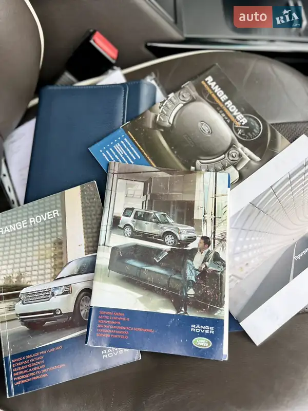 Внедорожник / Кроссовер Land Rover Range Rover 2011 в Черновцах документ