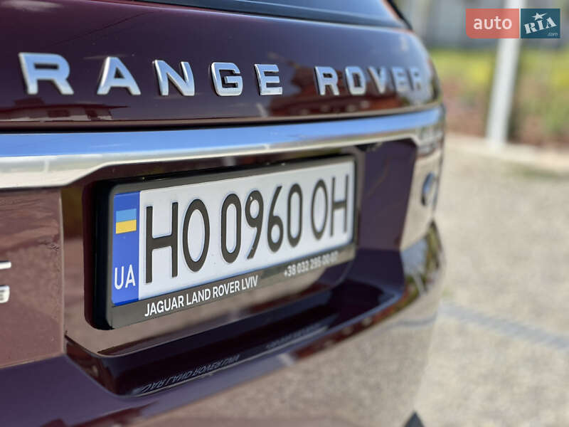 Внедорожник / Кроссовер Land Rover Range Rover 2015 в Тернополе