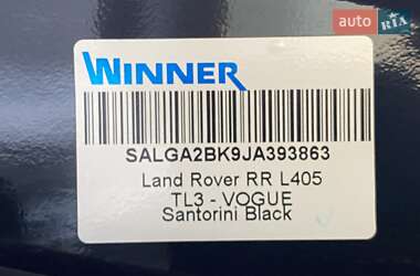 Внедорожник / Кроссовер Land Rover Range Rover 2018 в 
