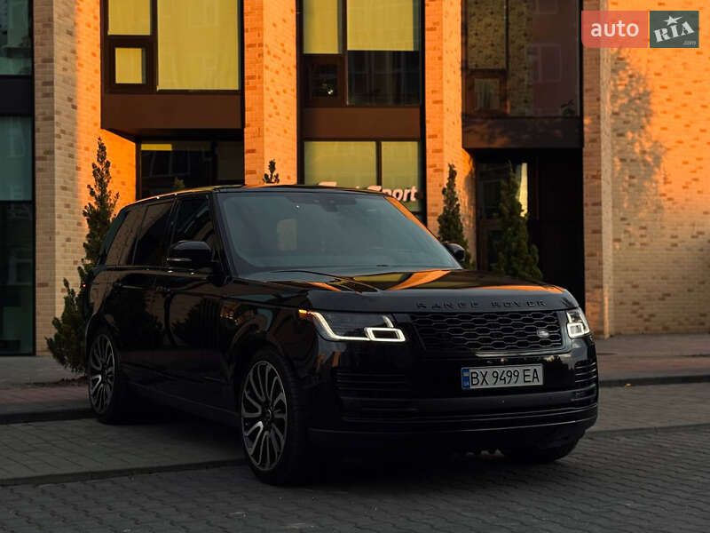 Позашляховик / Кросовер Land Rover Range Rover 2018 в Хмельницькому фото 15 Позашляховик / Кросовер Land Rover Range Rover 2018 в Хмельницькому