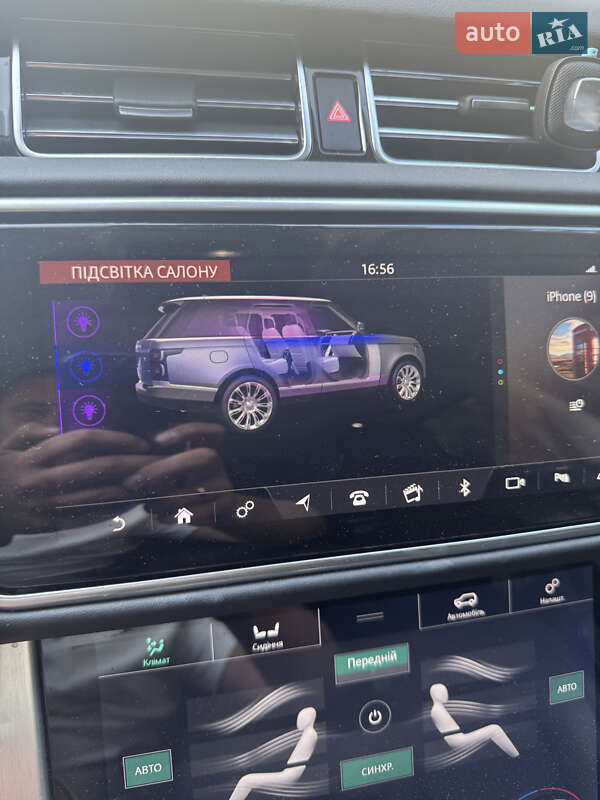 Позашляховик / Кросовер Land Rover Range Rover 2018 в Львові фото 9 Позашляховик / Кросовер Land Rover Range Rover 2018 в Львові