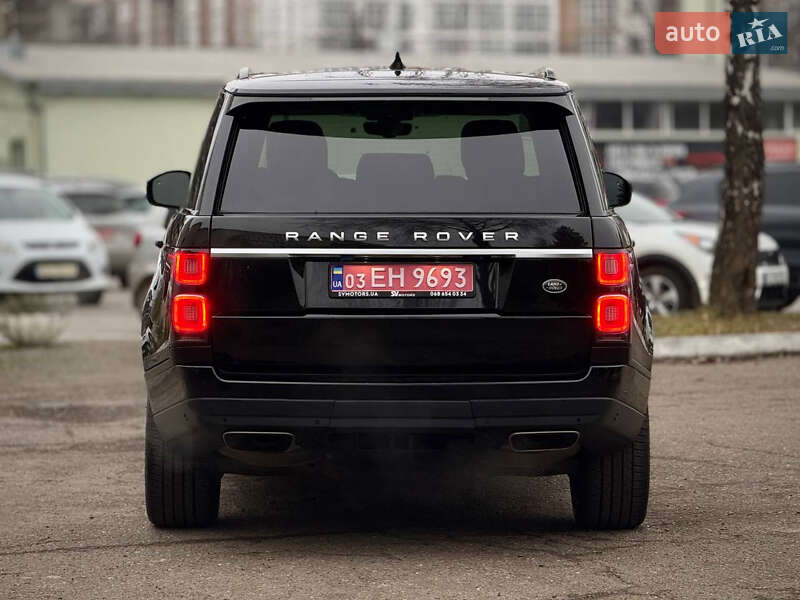 Внедорожник / Кроссовер Land Rover Range Rover 2019 в Черновцах фото 5 Внедорожник / Кроссовер Land Rover Range Rover 2019 в Черновцах