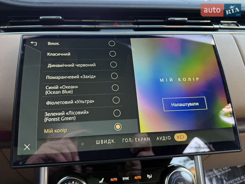 Внедорожник / Кроссовер Land Rover Range Rover 2022 в Киеве фото 89 Внедорожник / Кроссовер Land Rover Range Rover 2022 в Киеве