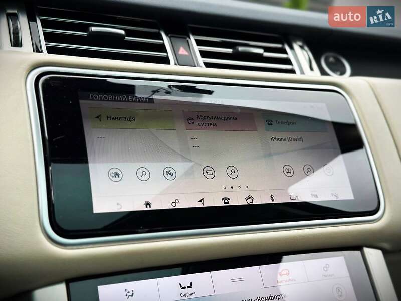 Внедорожник / Кроссовер Land Rover Range Rover 2018 в Киеве