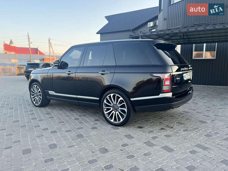 Позашляховик / Кросовер Land Rover Range Rover 2013 в Києві фото 9 Позашляховик / Кросовер Land Rover Range Rover 2013 в Києві