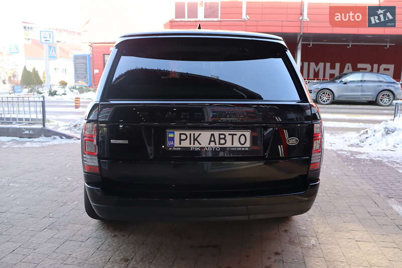 Внедорожник / Кроссовер Land Rover Range Rover 2017 в Львове фото 9 Внедорожник / Кроссовер Land Rover Range Rover 2017 в Львове
