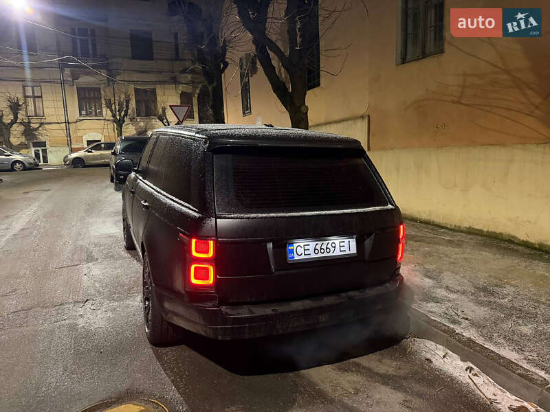 Внедорожник / Кроссовер Land Rover Range Rover 2013 в Черновцах