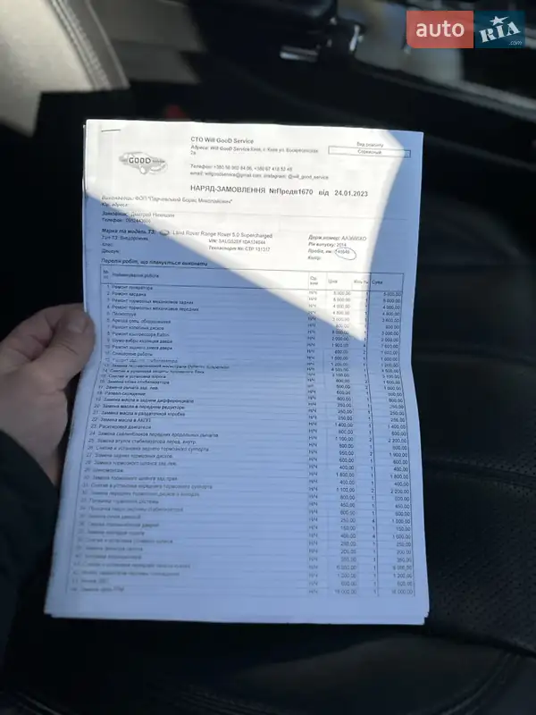 Внедорожник / Кроссовер Land Rover Range Rover 2013 в Киеве документ 4 фото Внедорожник / Кроссовер Land Rover Range Rover 2013 в Киеве документ