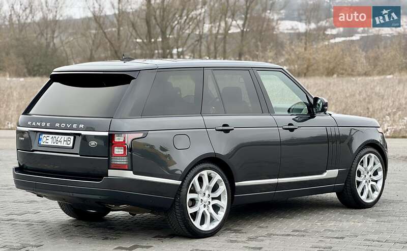 Внедорожник / Кроссовер Land Rover Range Rover 2016 в Черновцах