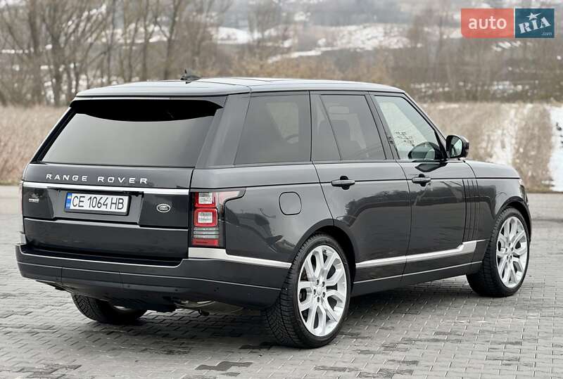 Внедорожник / Кроссовер Land Rover Range Rover 2016 в Черновцах