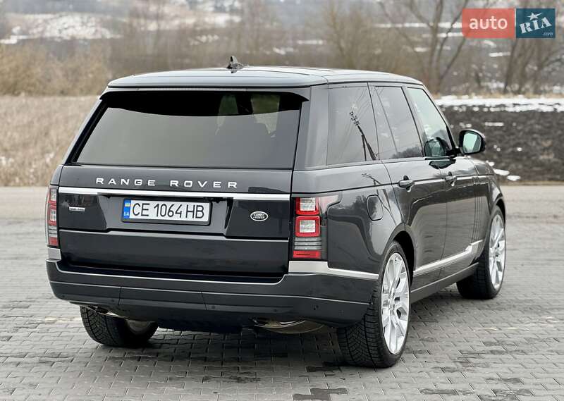 Внедорожник / Кроссовер Land Rover Range Rover 2016 в Черновцах