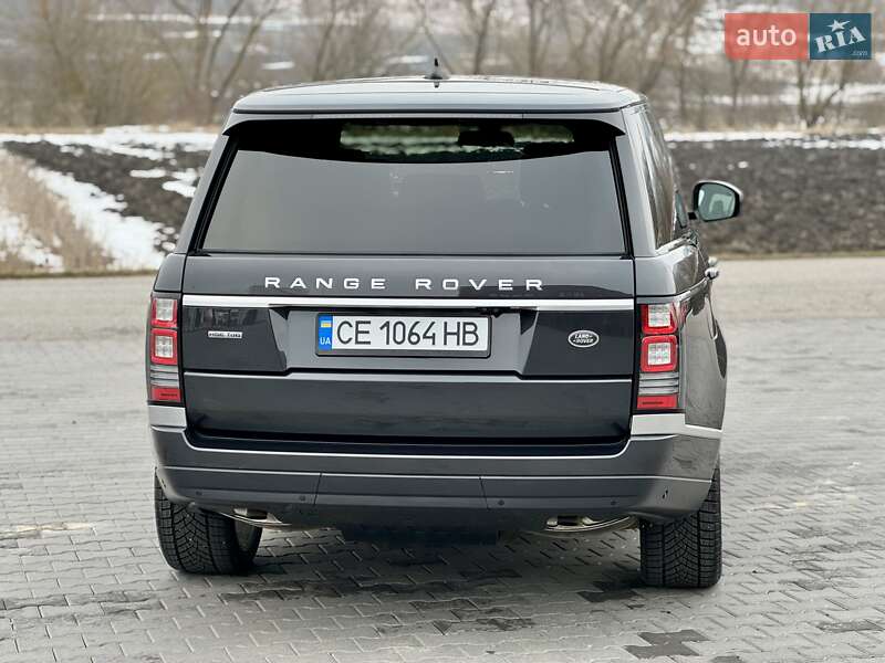Внедорожник / Кроссовер Land Rover Range Rover 2016 в Черновцах