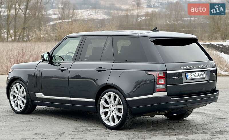 Внедорожник / Кроссовер Land Rover Range Rover 2016 в Черновцах