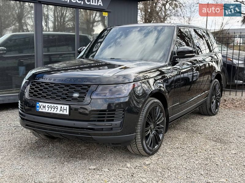 Позашляховик / Кросовер Land Rover Range Rover 2019 в Хмельницькому