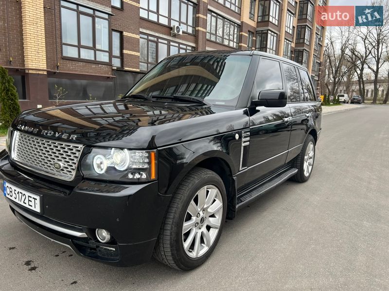 Внедорожник / Кроссовер Land Rover Range Rover 2010 в Чернигове