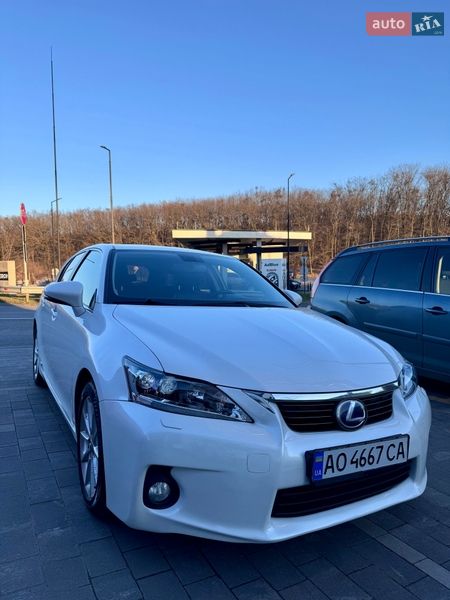 2012 Lexus CT, VIN JTHKD5BH702099786:plate — фото 1 (autoria)