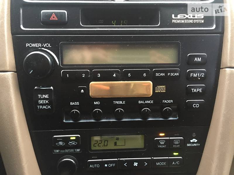 Седан Lexus ES 1998 в Киеве