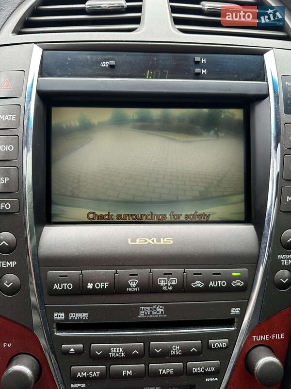 Седан Lexus ES 2007 в Дніпрі фото 38 Седан Lexus ES 2007 в Дніпрі