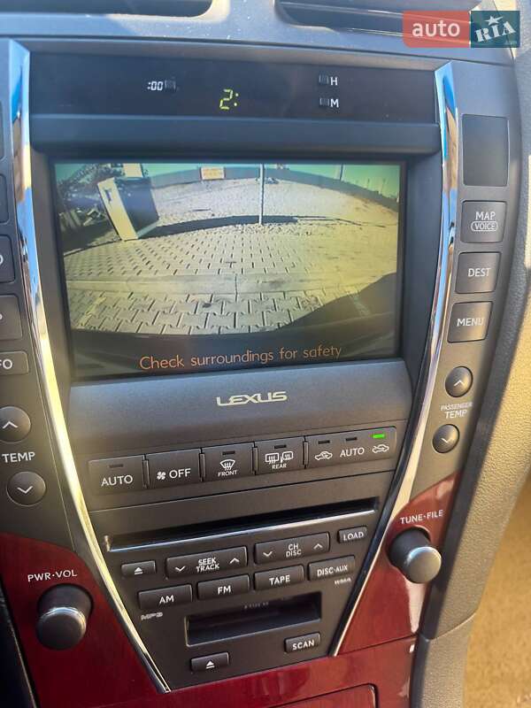Седан Lexus ES 2007 в Одессе фото 12 Седан Lexus ES 2007 в Одессе