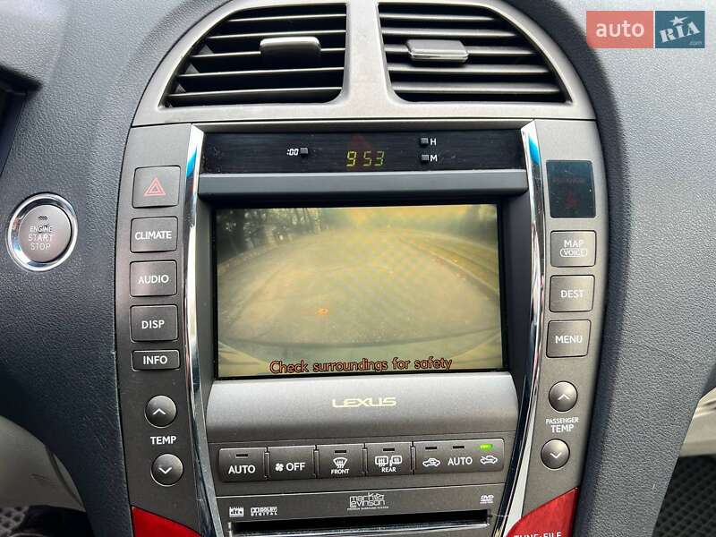 Седан Lexus ES 2008 в Одессе фото 18 Седан Lexus ES 2008 в Одессе