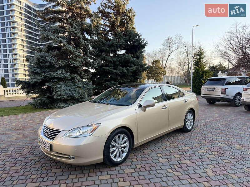 2008 Lexus ES, VIN JTHBJ46G382180803:plate — фото 1 (autoria)