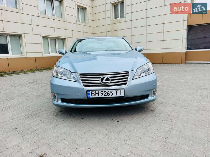 2010 Lexus ES, VIN JTHBK1EG8A2412430:plate — фото 1 (autoria)