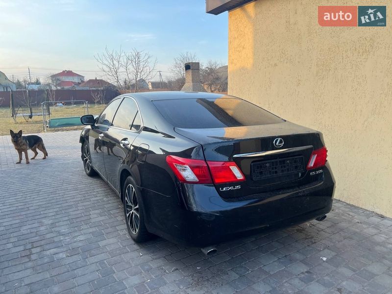 2007 Lexus ES, VIN JTHBJ46G172140301:plate — фото 1 (autoria)