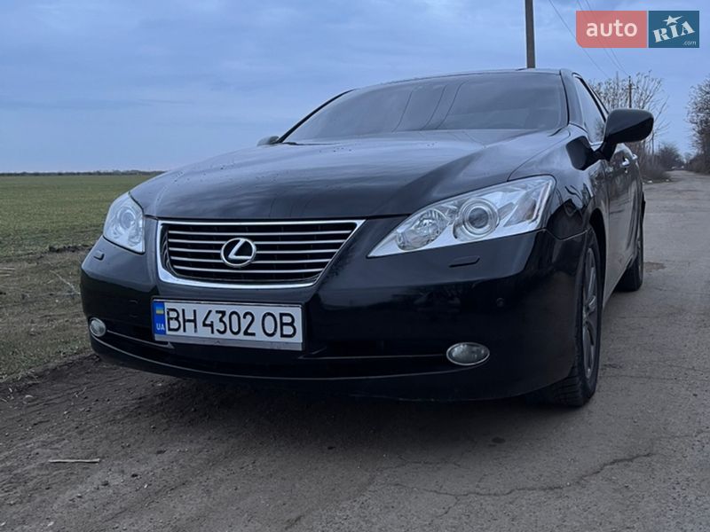 2008 Lexus ES, VIN JTHBJ46G582261852:plate — фото 1 (autoria)