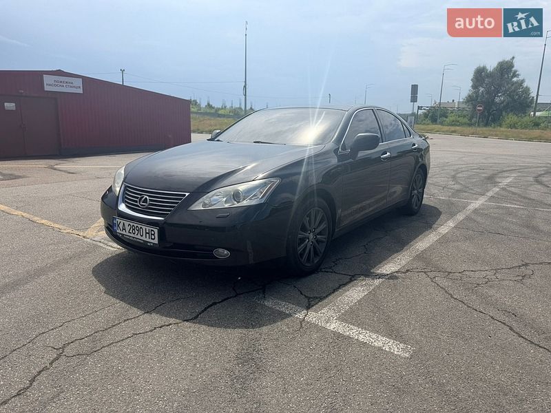 2008 Lexus ES, VIN JTHBJ46G702190528:plate — фото 1 (autoria)