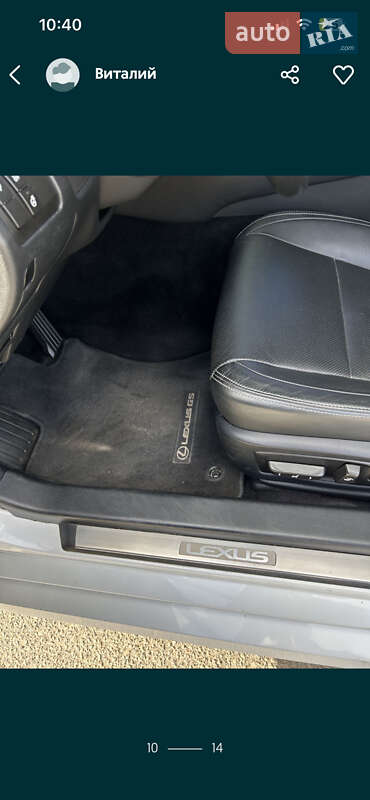 Седан Lexus GS 2012 в Дніпрі фото 7 Седан Lexus GS 2012 в Дніпрі