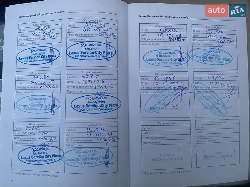 Седан Lexus GS 2013 в Киеве документ