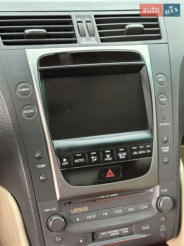 Седан Lexus GS 2006 в Одесі фото 22 Седан Lexus GS 2006 в Одесі