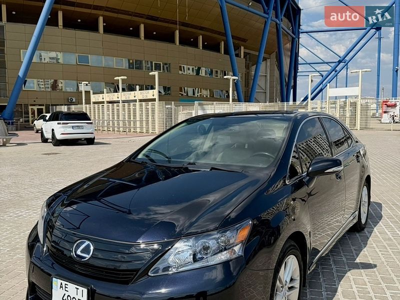 2009 Lexus HS, VIN JTHBB1BA3A2017538:plate — zdjęcie 1 (autoria)