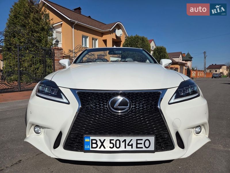 Кабріолет Lexus IS 2012 в Хмельницькому