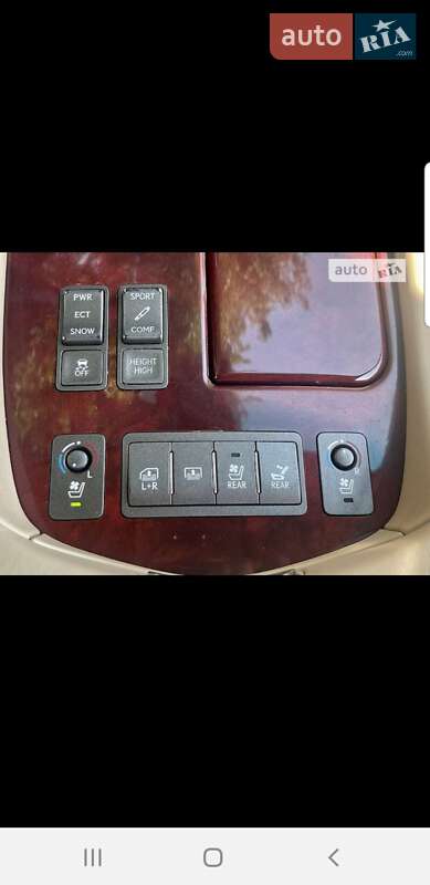 Седан Lexus LS 2007 в Одессе фото 16 Седан Lexus LS 2007 в Одессе