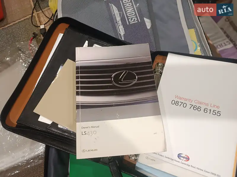 Седан Lexus LS 2004 в Кривому Розі документ