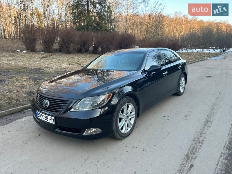 2008 Lexus LS, VIN JTHGL46F185030372:plate — photo 1 (autoria)