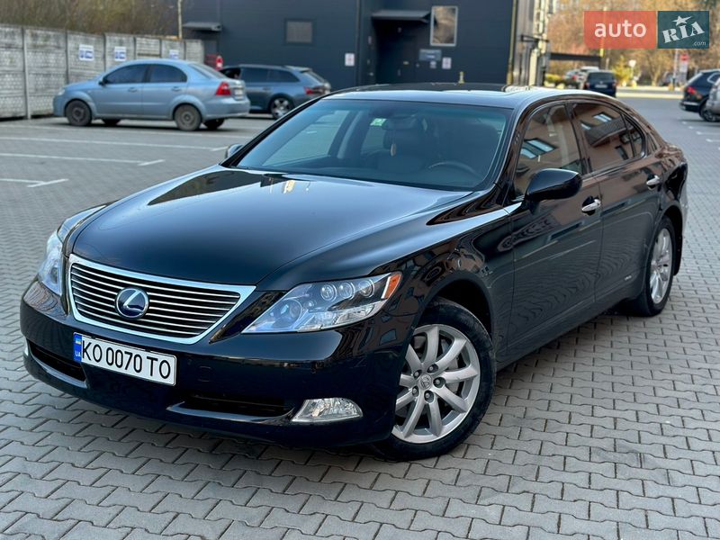 2009 Lexus LS, VIN JTHDU46F085006967:plate — фото 1 (autoria)