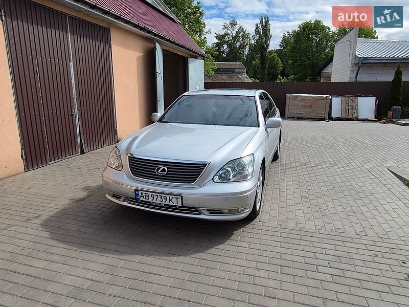 2005 Lexus LS, VIN JTHBN36F655005266:plate — фото 1 (autoria)
