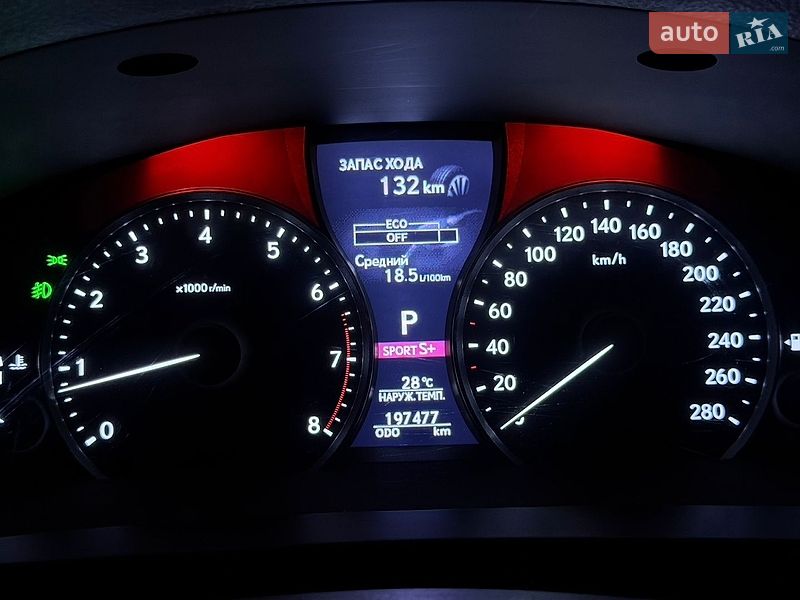 Седан Lexus LS 2012 в Тернополі