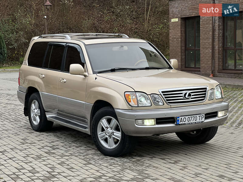 Внедорожник / Кроссовер Lexus LX 2001 в Сваляве фото 2 Внедорожник / Кроссовер Lexus LX 2001 в Сваляве