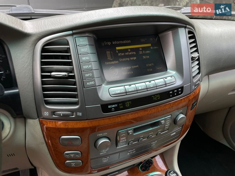 Внедорожник / Кроссовер Lexus LX 2002 в Одессе фото 19 Внедорожник / Кроссовер Lexus LX 2002 в Одессе