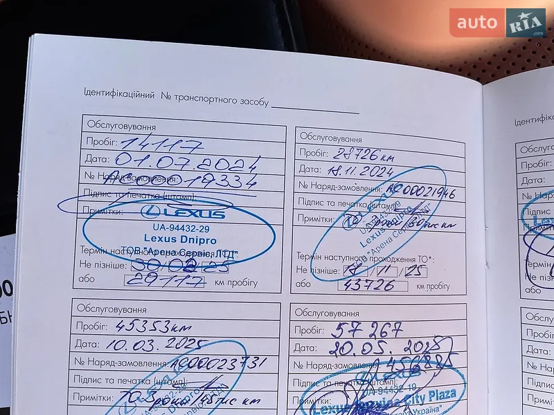 Позашляховик / Кросовер Lexus LX 2023 в Києві документ